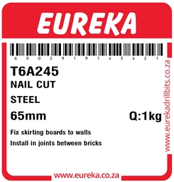 T6A245 - Cut Steel Nail -T6A245_Label_T